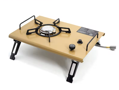Outdoor Camping Gas Cooker 4000W | Strong Fire Heater & Stainless Steel Portable Stove