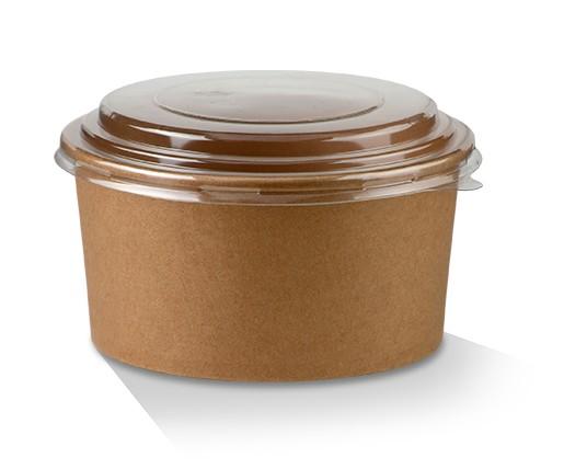 42oz Kraft Salad Bowl 300 PCS | Water & Grease Resistant