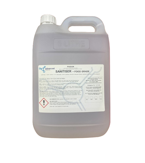 SANITISER Food Grade 5L