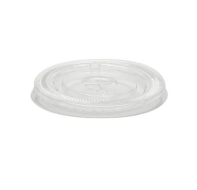 PET Flat Lid 98mm – No Straw Hole, 1000pcs
