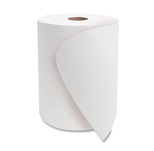 HAND ROLL TOWEL PREMIUM WHITE – 80M x 18CM – 16 ROLLS