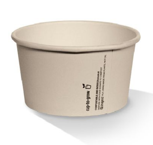 8oz BioPBS Coated Ice-Cream Cup – 1000pcs