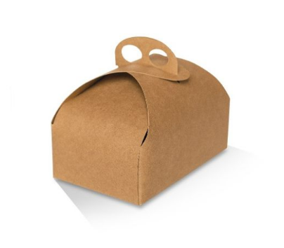 Cake Box Kraft Brown Medium – 200pcs