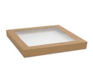 Large Brown Corrugated Catering Tray (80mm High) 50 PCS | Durable & Versatile