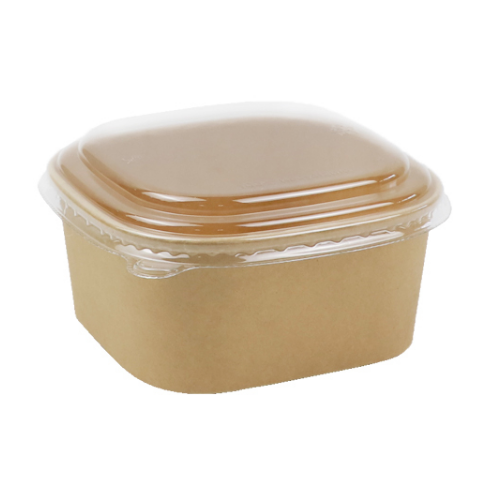 Bamboo Paper Square Container 750ml – Base Only