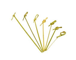 120mm Bamboo Looped Skewer 100 PCS | Visually Appealing
