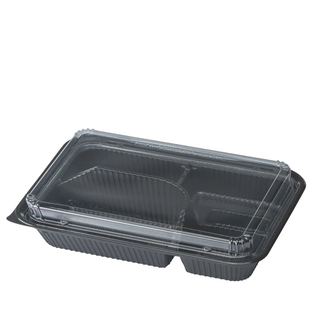 5 Compartment Bento Box 100 Set | Disposable
