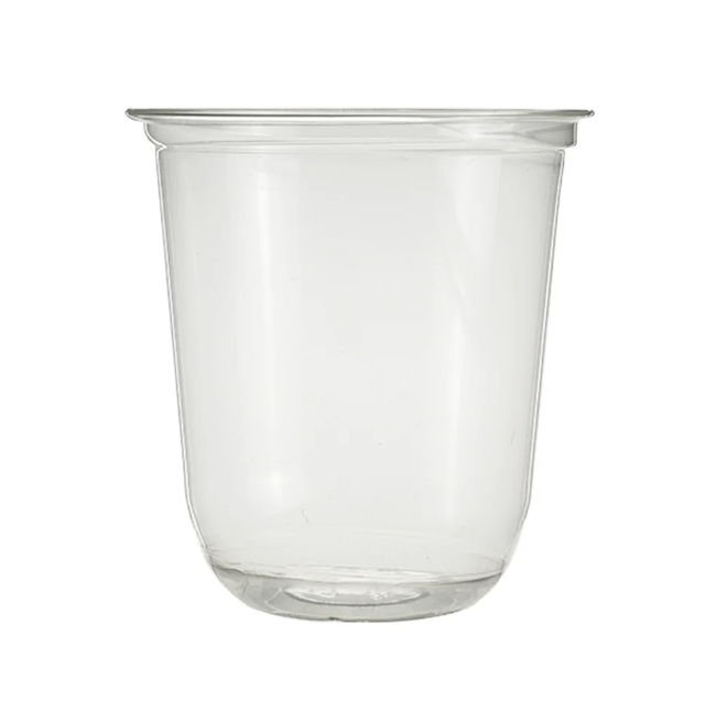 PET Clear Cup 12oz – U Shaped (95mm Rim), 1000pcs