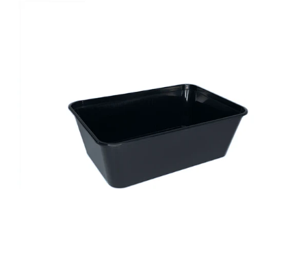 Rectangular Black Container 750ml – 500pcs