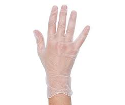 Small Clear Powder-Free Vinyl Gloves 100 PCS | Versatile & Latex-Free