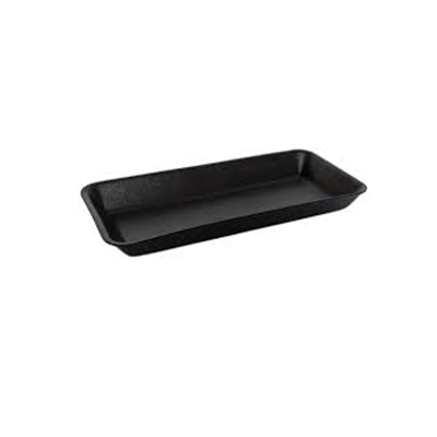 FOAM TRAY DEEP 11X5 BLACK 500PCS - JP Supplies