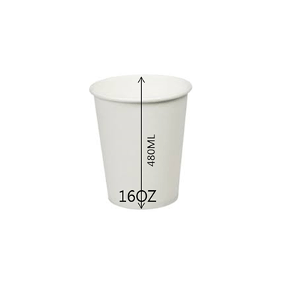 CUP PAPER 16OZ WHITE 1000PCS PERFECT - JP Supplies