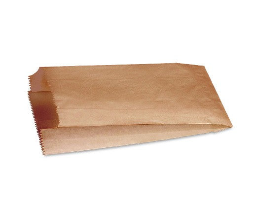 PAPER BAG 2SO BROWN 500PCS PAC - JP Supplies