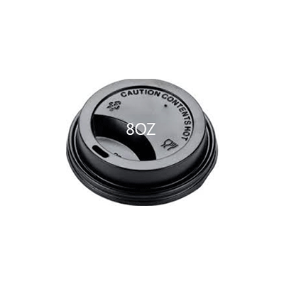 CUP PAPER LID 6/8OZ BLACK 1000PCS PERFECT - JP Supplies