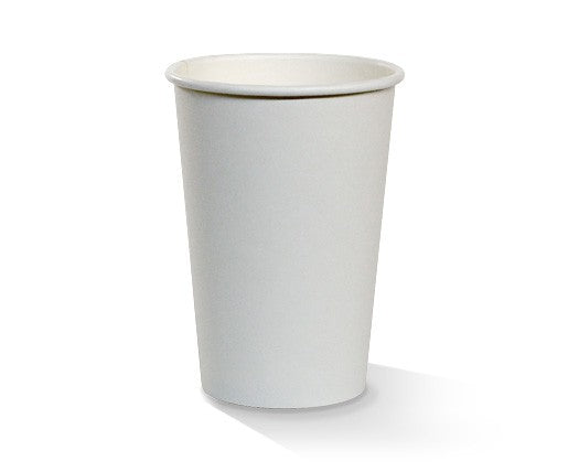 10oz White Paper Cups 1000PCS (PF CUP10W) | Single Wall