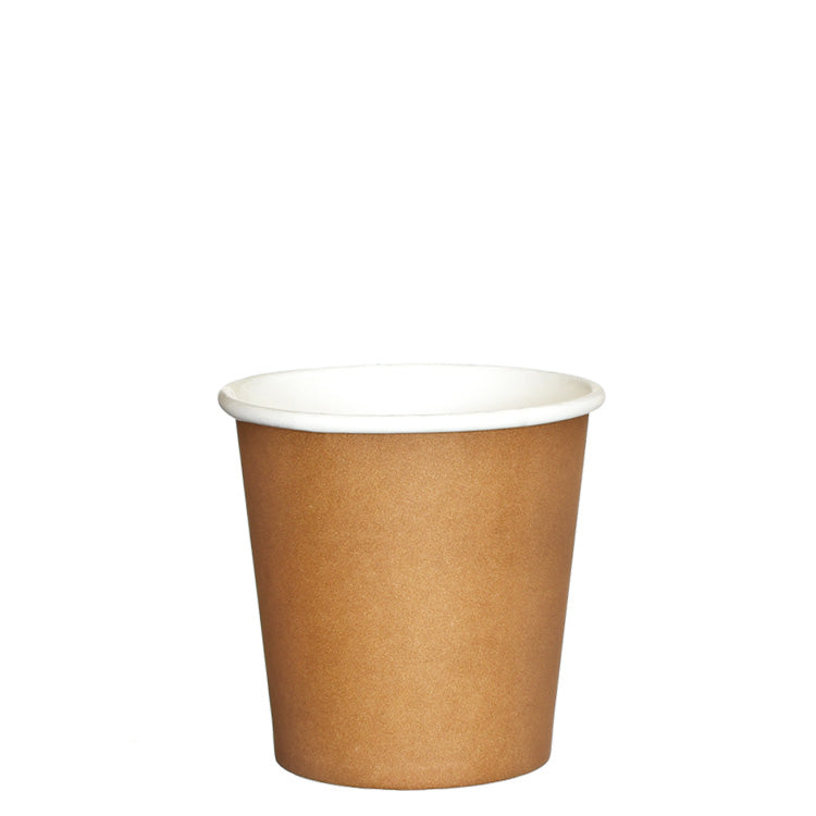 CUP PAPER 4OZ BROWN 1000PCS PERFECT - JP Supplies