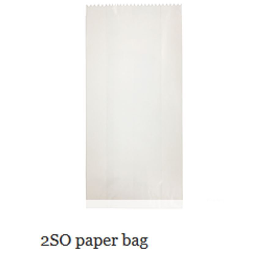 PAPER BAG 2SO WHITE 500PCS CE - JP Supplies