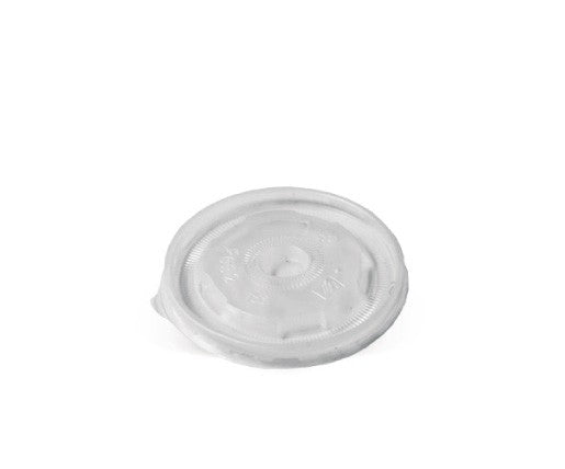 PP FLACT LID 8OZ BOWL NO HOLE 1000PCS - JP Supplies