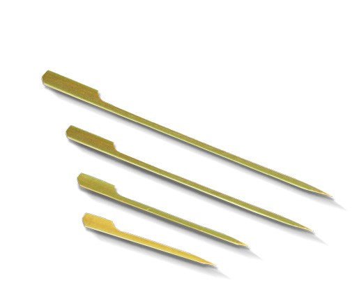 SKEWER BAMBOO 120MM 100PCS BOAT OAR - JP Supplies