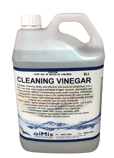 5L Cleaning Vinegar (1146A) | Industrial Grade, Removes Rust, Scale & Grease
