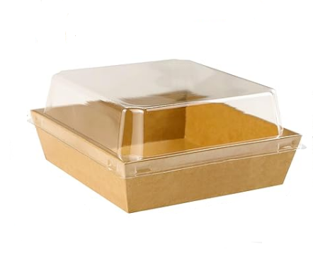 Kraft Deli Burger Box Set 12x12cm