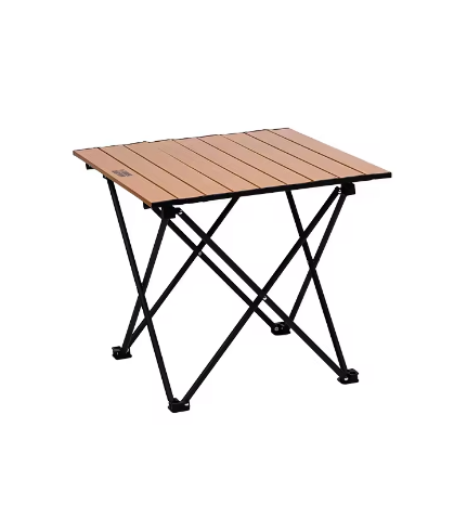 Ultralight Aluminum Alloy Folding Camping Table | Portable Egg Roll Desk for Outdoors