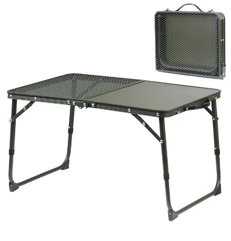 Naturehike Ultralight Folding Camping Table | Height Adjustable & Portable MDF Desk