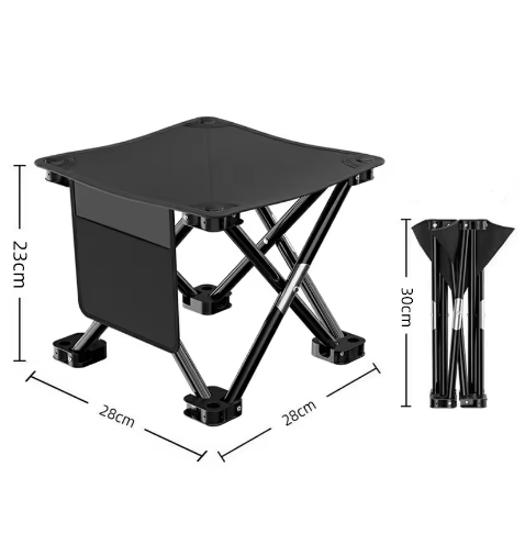 Portable Folding Moon Chair | Lightweight Round Chair for Camping & Leisure