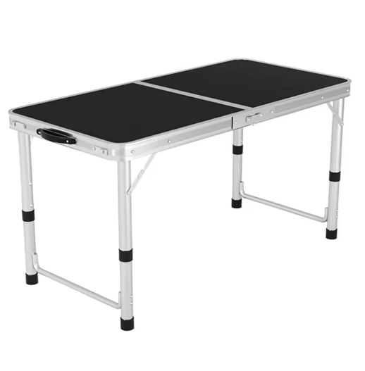 Small Foldable Aluminum Camp Table with Handle | Lightweight for Indoor & Outdoor Use