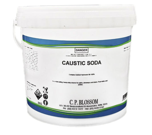 Caustic Soda (Sodium Hydroxide) 5kg | Powerful Industrial Cleaner & Degreaser