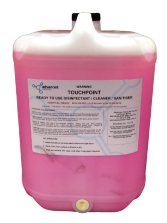 25L Touch Point Sanitiser 2658 | Hospital Grade, Kills Viruses & Bacteria