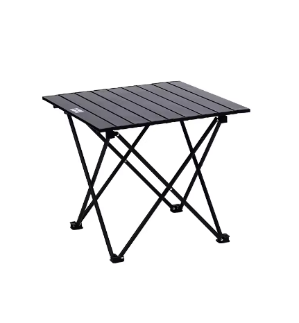 Ultralight Aluminum Alloy Folding Camping Table | Portable Egg Roll Desk for Outdoors