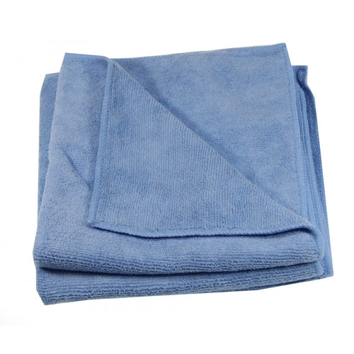 Edco Blue Microfibre Cloths 10 Pack | Streak-Free Cleaning