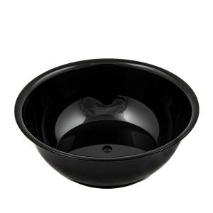 1250ml Black Plastic Bowl 300 PCS | Durable
