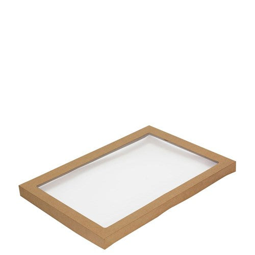 Medium Catering Box Lid #2 100 PCS | With Window