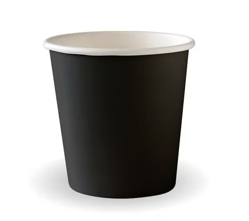 Black Paper Cup 4oz – 1000pcs