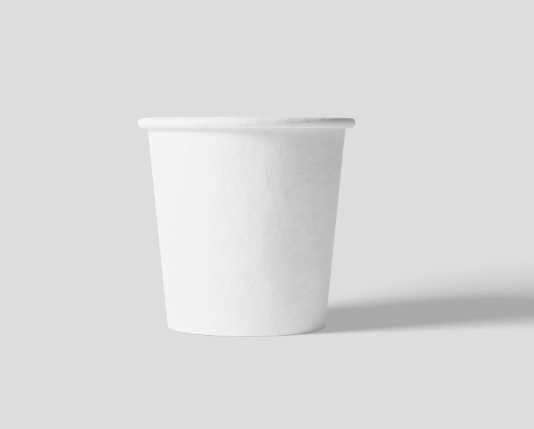 White Paper Cup 4oz – 1000pcs