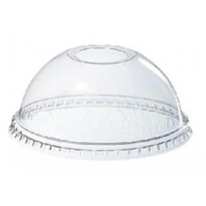 78mm PET Dome Lid 1000 PCS | Clear View