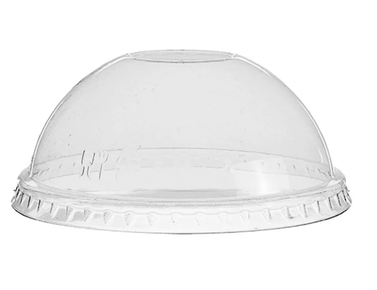 PET Dome Lid 95mm – No Hole, 1000pcs