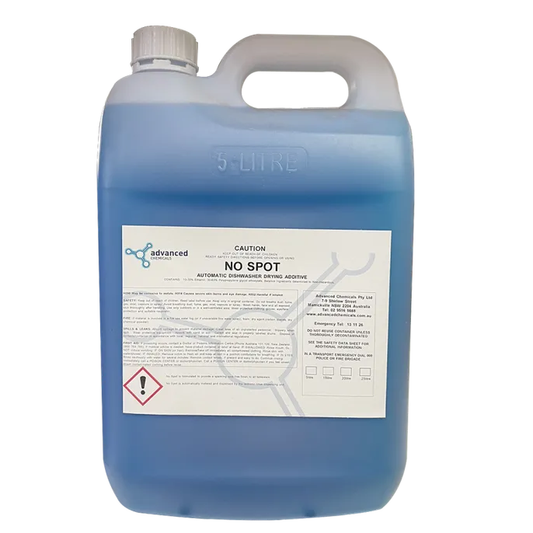 No Spot Dishwasher Rinse Aid 5L – Commercial Dishwashing Solution