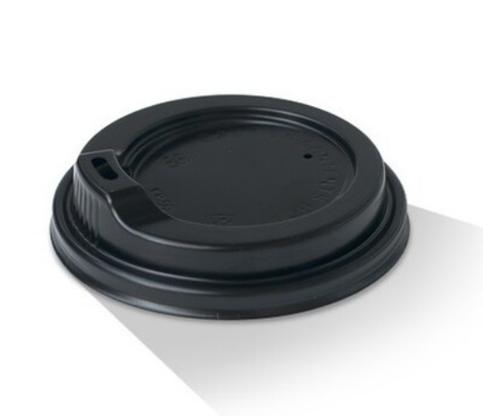 Paper Cup Lid Sipper 12/16oz Black – 1000pcs