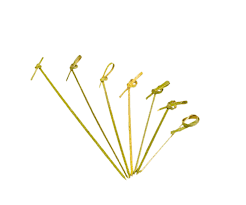 90mm Bamboo Boat Oar Skewer 5000 PCS | Unique Shape
