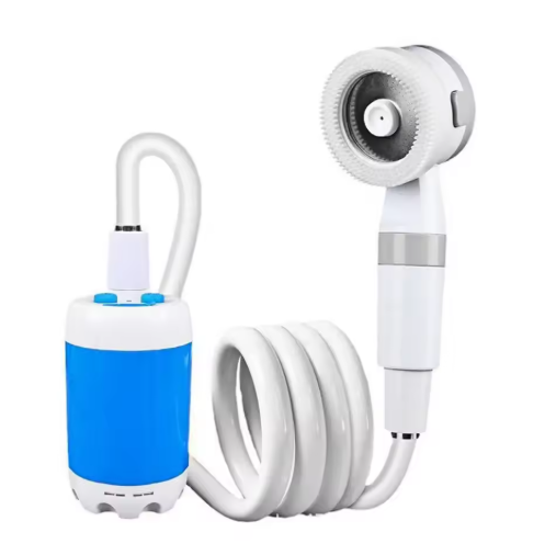 Portable Rechargeable Camping Shower Pump | Intelligent Digital Display & Enhanced Performance
