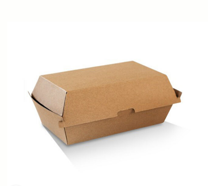 Snack Box Corrugated Plain Brown – 200pcs
