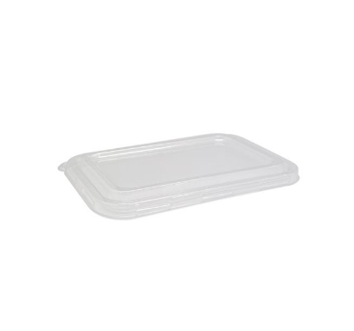 PET Lid for Sugarcane Takeaway Container  – 500PCS
