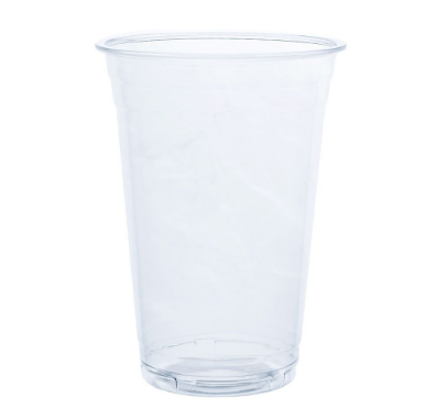 PET Clear Cup 20oz (600ml) – 98mm Rim, 1000pcs