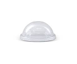 PAC 98mm Dome PET Cup Lids - 1000/Case | Clear, Durable & Recyclable