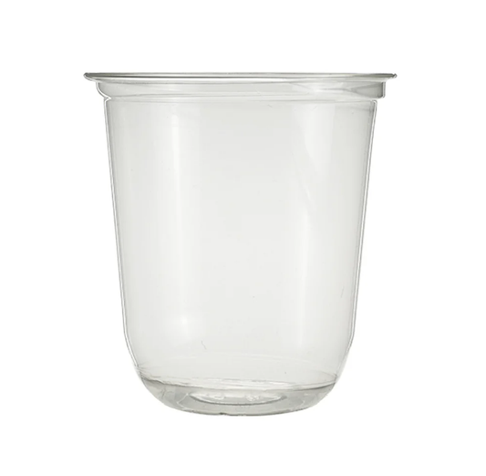 PET Clear Cup 12oz – U Shaped (95mm Rim), 1000pcs