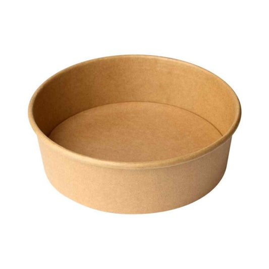 750ml Kraft Paper Bowl 400 PCS | Eco-Friendly & Leak-Proof