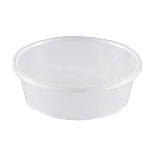 2500ml Round Food Containers with Lids 120 PCS Set | Microwave & Freezer Safe